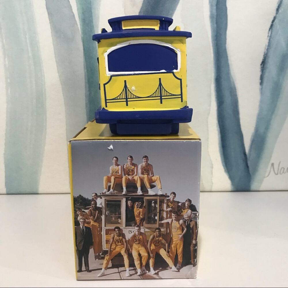 Golden State Warriors Cable Car Trolley Limited Edition Chase Center Collectible - Picture 2 of 8